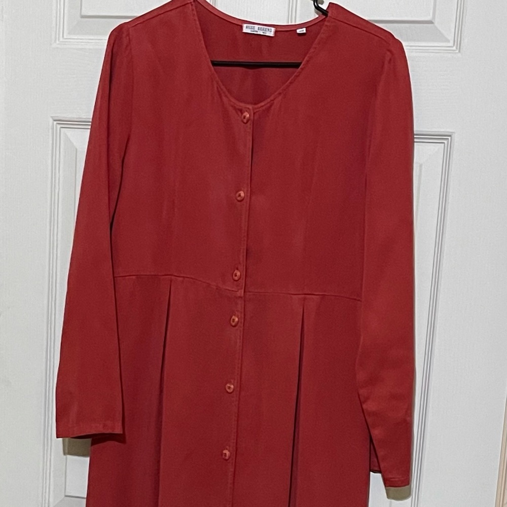 Vintage Russ Beren Button Up Dress, Size XS